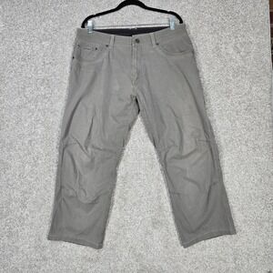 Kuhl Pants Mens 36x26 (hemmed) Gray Revolvr carpenter